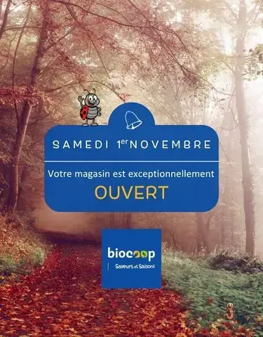 Ouverture Magasin le Jour de la Toussaint