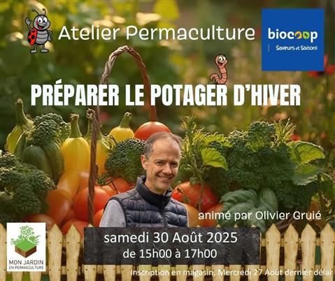 ATELIER PERMACULTURE: 'Préparer le potager d'hiver'