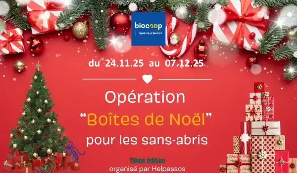 Boîtes de Noël pour les sans-abris