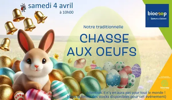 Chasse aux oeufs 2026