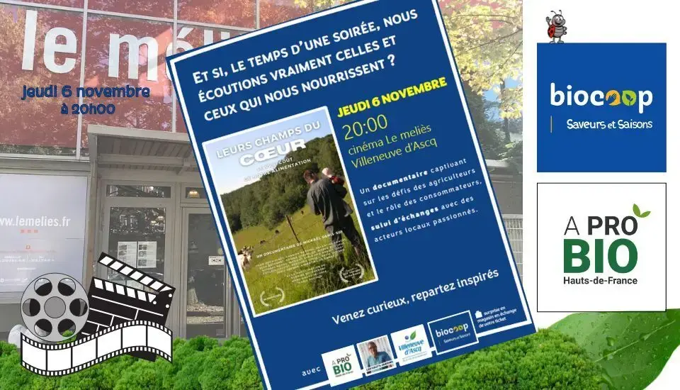 Soirée ciné-débat Jeudi 6 novembre à 20h00