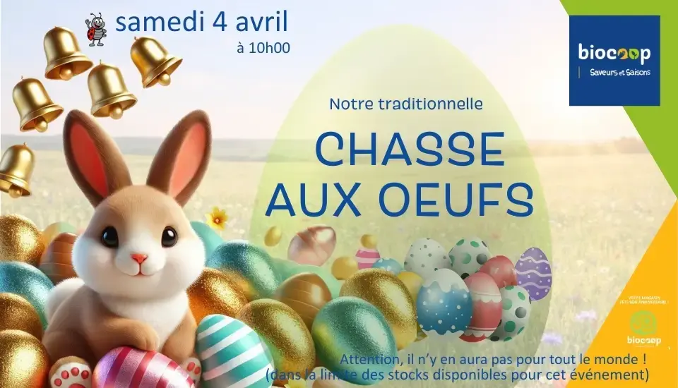 Chasse aux oeufs 2026