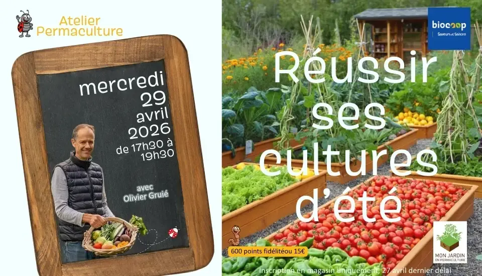 ATELIER PERMACULTURE: 'Réussir ses cultures d'été'